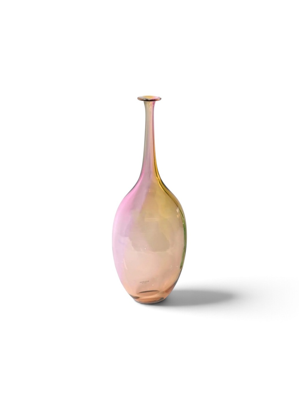 Kosta Boda Fidji vase by Kjell Engman 14” Made in Sweden 48839
